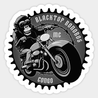 Blacktop Bonobos Sticker